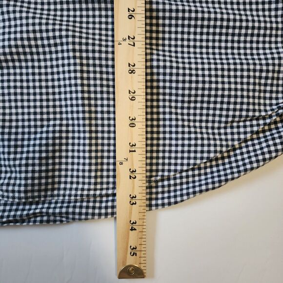 Ralph Lauren Button Shirt Mens 2XLT Black White Plaid Long Sleeve Long Arms Tall - Picture 7 of 9